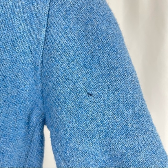 Vintage Glenhusky of Scotland Large Shetland Wool Sweater Crewneck Jumper Winter - Picture 7 of 10